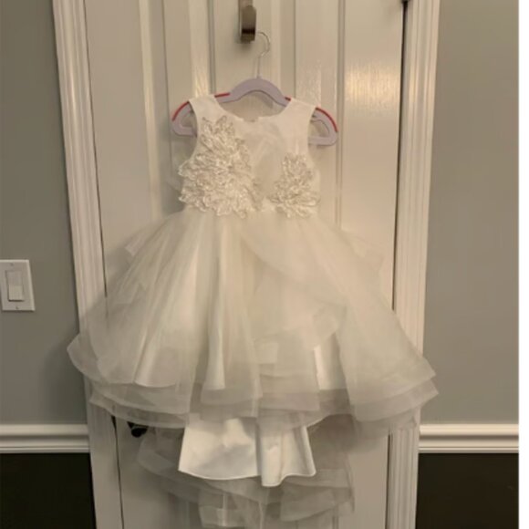 Princess Daliana Flower Girl Dress Size 4 - Picture 1 of 7
